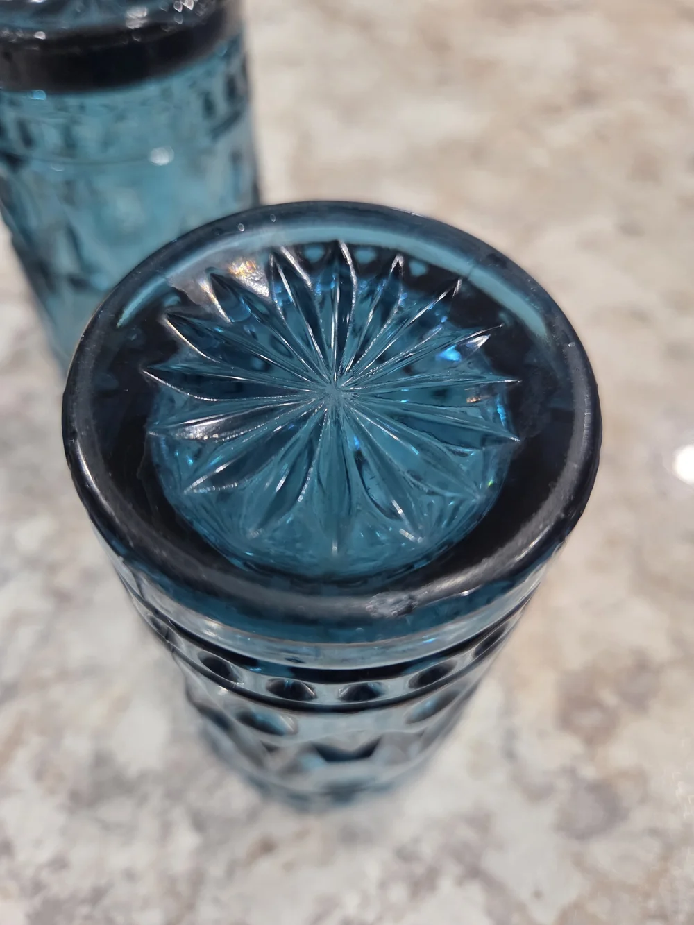 Indiana Glass set three